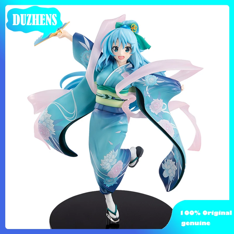 Konsuba God Blessing this wonderful world! Aqua kimono style 23cm PVC Action Figure Anime Figure Model Toys Collection Doll Gift