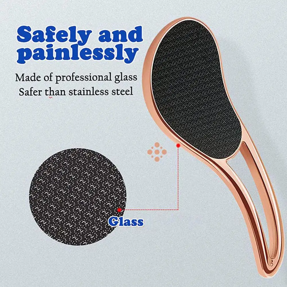 Exfoliërende voetscrubber Pedicure Voetvijlrasp Eelt Dode huidverwijderaar Voetverzorging Pedicuregereedschap