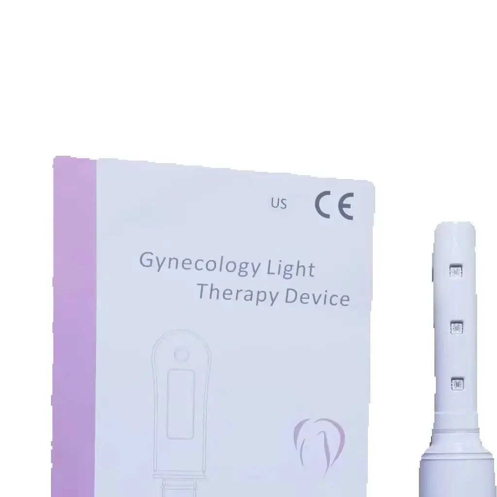HLKGO Women Gynecological Care Device, Infrared Red Blue LED Vaginal Therapy for Tightening, Vaginitis & Pain Relief