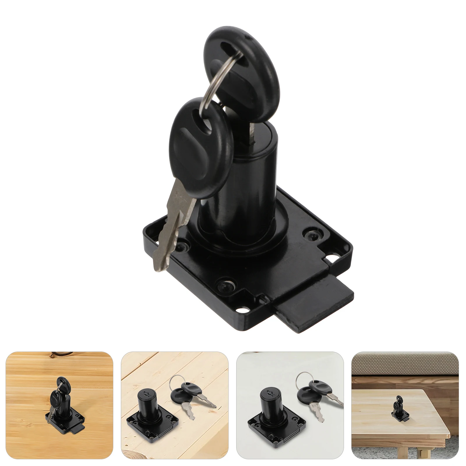 1 Set Security Drawer Locks Letter Box Locks Cupboard Lock Desk Lock Mailbox Lock
