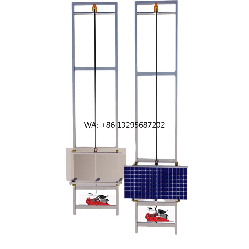 

Electric Cargo Lift Machine Photovoltaic Panel Doors and Windows Lifting