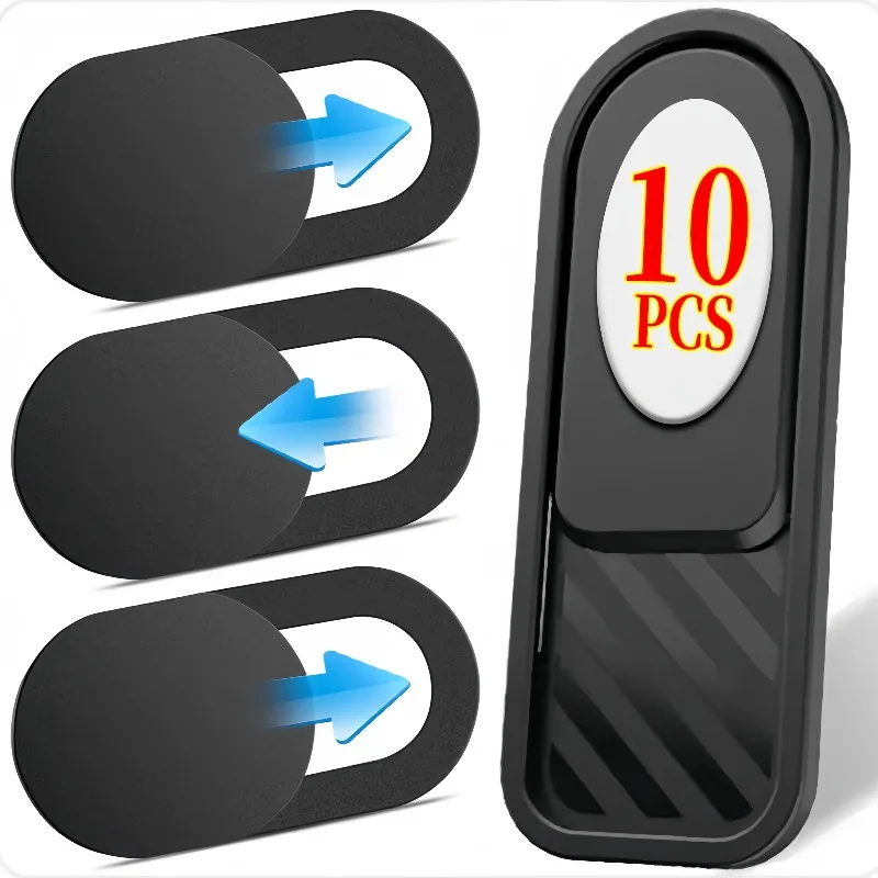 Webcam Cover Slide for Laptop MacBook Pro PC Tablet IPad IPhone Anti-Spy Privacy Shutter Sticker Camera Blocker Ultra Thin Caps