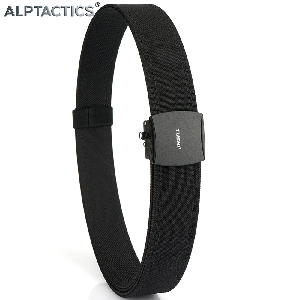 

Мужской тактический ремень ALPTACTICS, прочный нейлоновый ремень для тяжелых условий эксплуатации, жесткий ремень для мужчин, повседневный ремень для активного отдыха, автоматический поясной ремень
