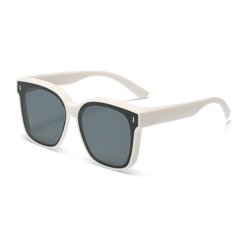 Fashion Square Polarized Sunglasses Cover Over Myopia Prescription Glasses Portable Men Women Vintage Fishing Driving Eyewear ﻿ image 6