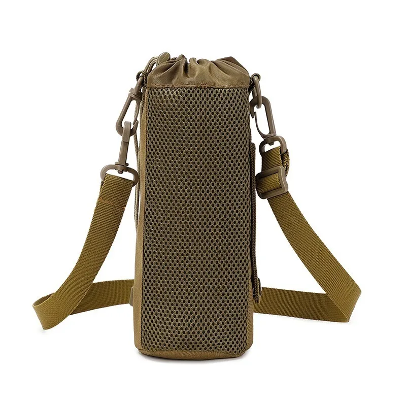 Tactical Water Bottle Bag, Outdoor Folding Water Bag, Single Shoulder Crossbody Bag, Protective Cover Bag