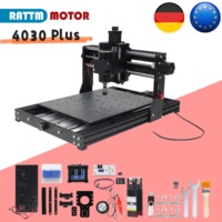 【EU SHIP】CNC 4030 Pro Engraving Machine 40W Laser Engraver Working Area 400*300mm 500W Spindle Milling Cutting Machine for Metal