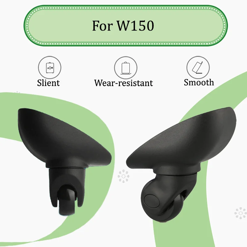 

For W150 Heavy-Duty Luggage Replacement Parts - Silent Wear-Resistant Castors Silent Rotation Design For Smooth Travel