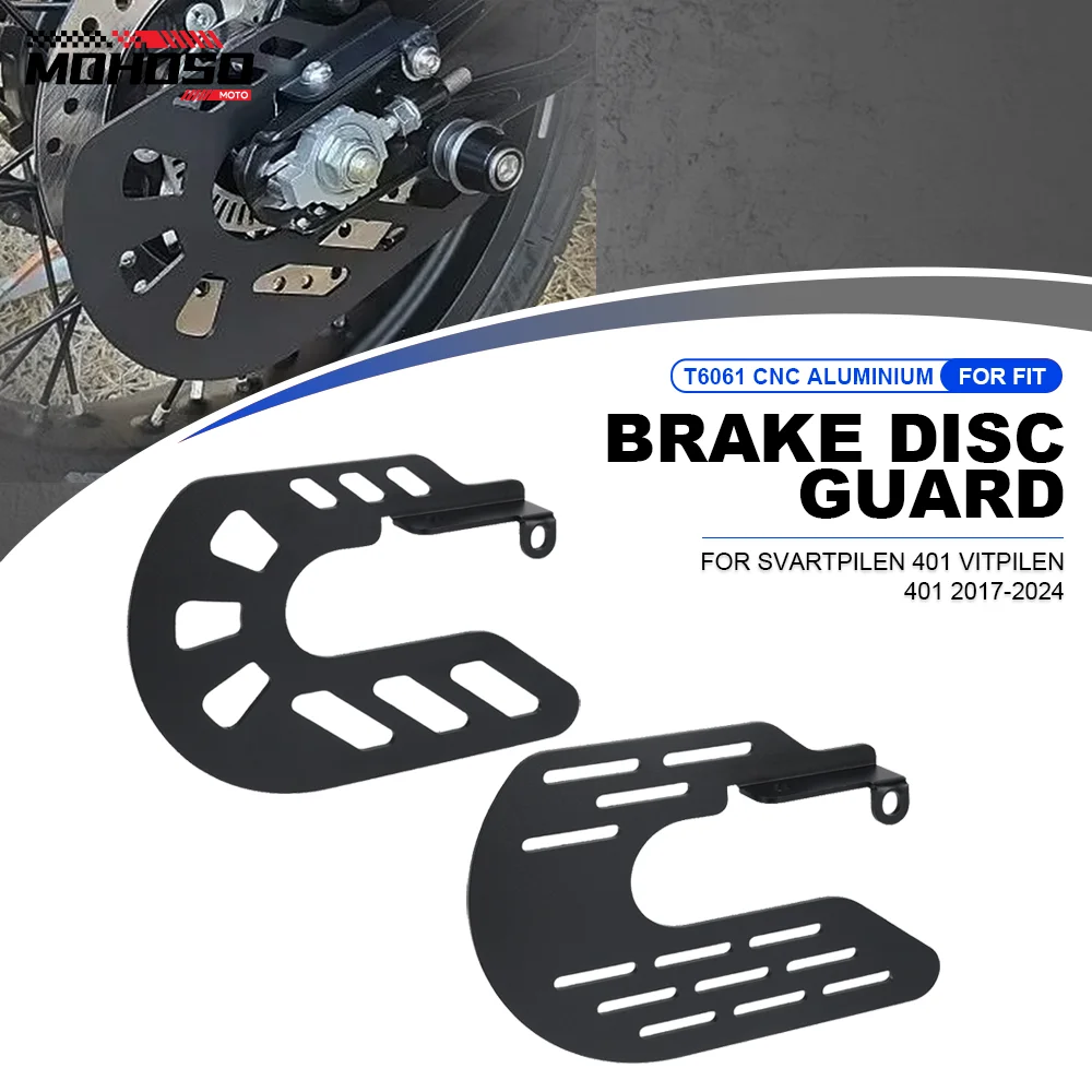

Motorcycle Rear Brake Disc Guard Cover Protector For Husqvarna SVARTPILEN VITPILEN 401 2017 2018 2019 2020 2021 2022 2023 2024