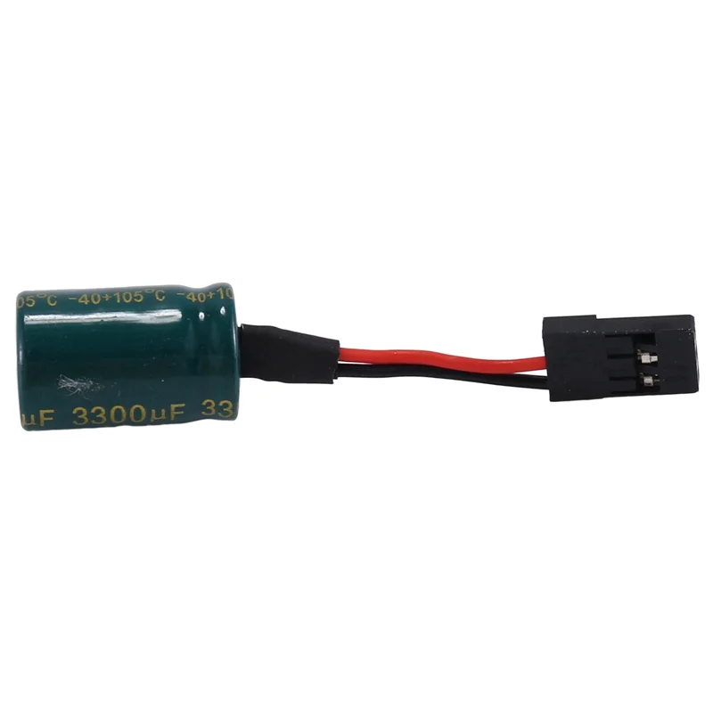 AS95-10Pcs 3300 فائق التوهج 16 فولت الجهد حامي A3 التحكم في الطيران استقبال مكثف كبير حامي مع المكونات لطائرات بدون طيار RC FUTABA