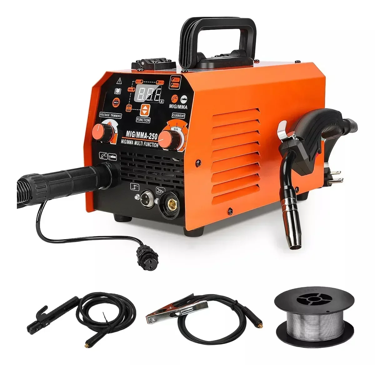 

250 2 IN 1 MIG/MMA-250A Professional Thin Plate Inverter No Gas Welding And ARC MMA Machine Equipment Welding Machine