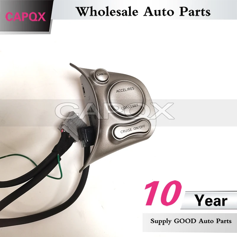 CAPQX For Nissan Sunny / March 2011-2015 Auto Multifunction Steering Wheel Audio Button Audio bluetooth cruise control switch