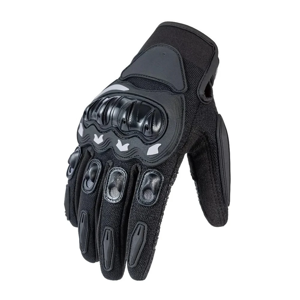 

Motorcycle Gloves for Men: Rider Protection, Anti-Slip, Full-Finger Touchscreen Compatible, Breathable Riding Gear