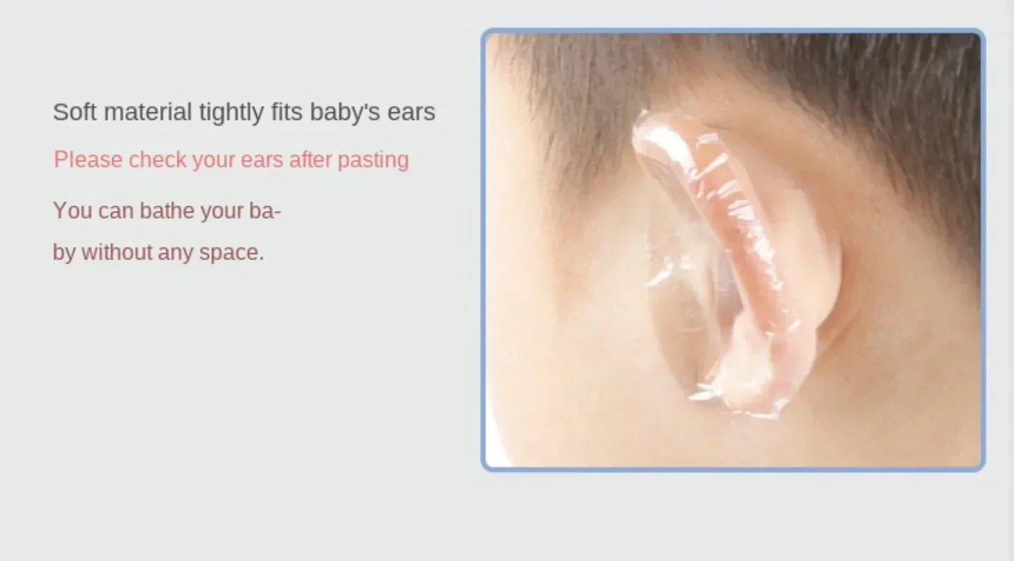 Shampoo Ear Protection Stickers Bathing Swimming Earmuffs Water Children Prevention Baby Care Shower Muffs