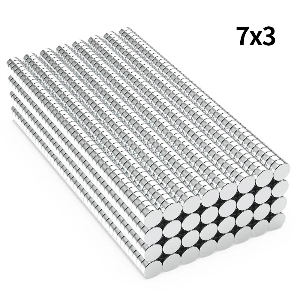 

7x3mm iman Refrigerator Magnets for DIY Office Whiteboard Fridge