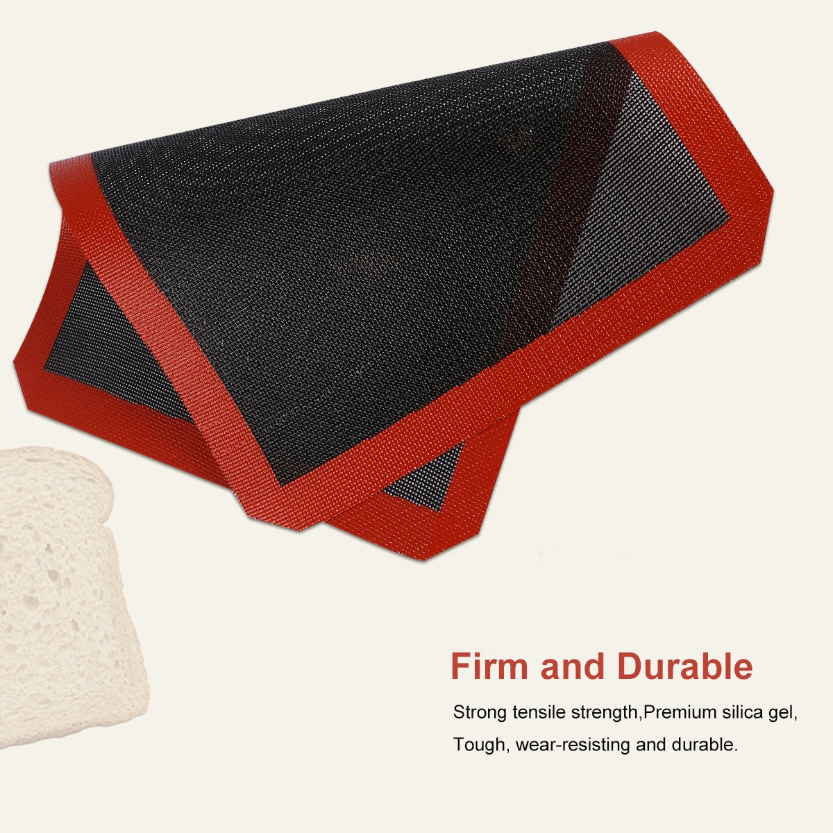 

Silicone Baking Mat Non Stick Heat Resistant Pastry Mat for Cookies Macaron Pizza Oven Liner Bake Ware Kitchen Tool