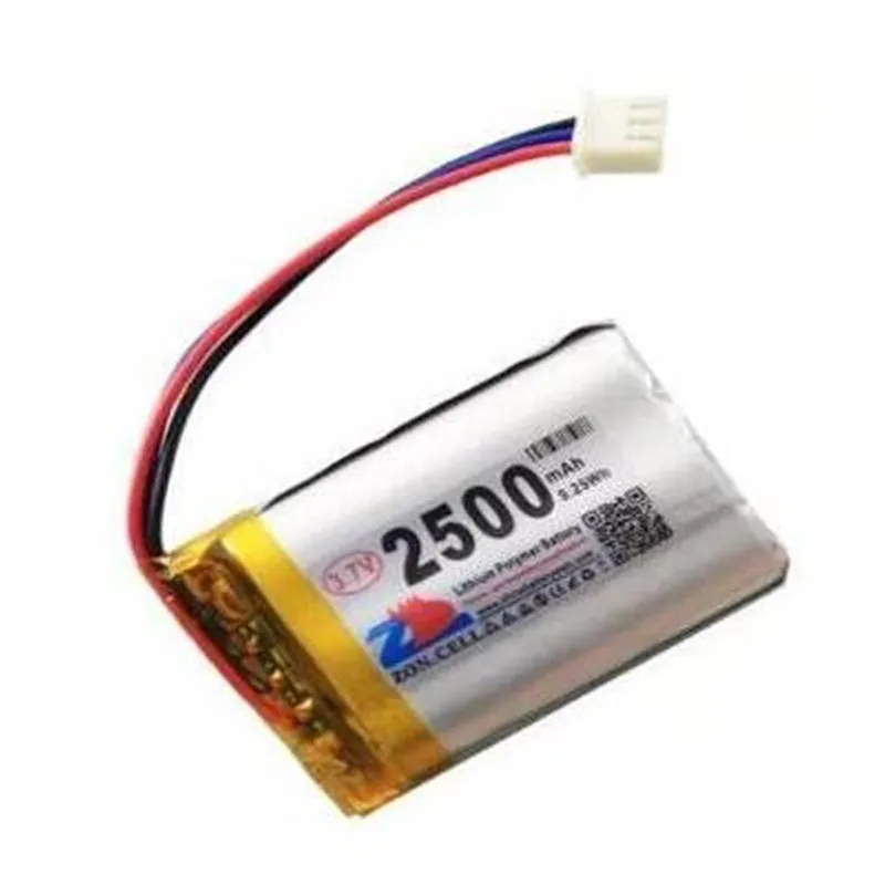 2Pcs/Lot 2500MAh 103450 3.7V Li-po Polymer Lithium Ion Rechargeable Battery