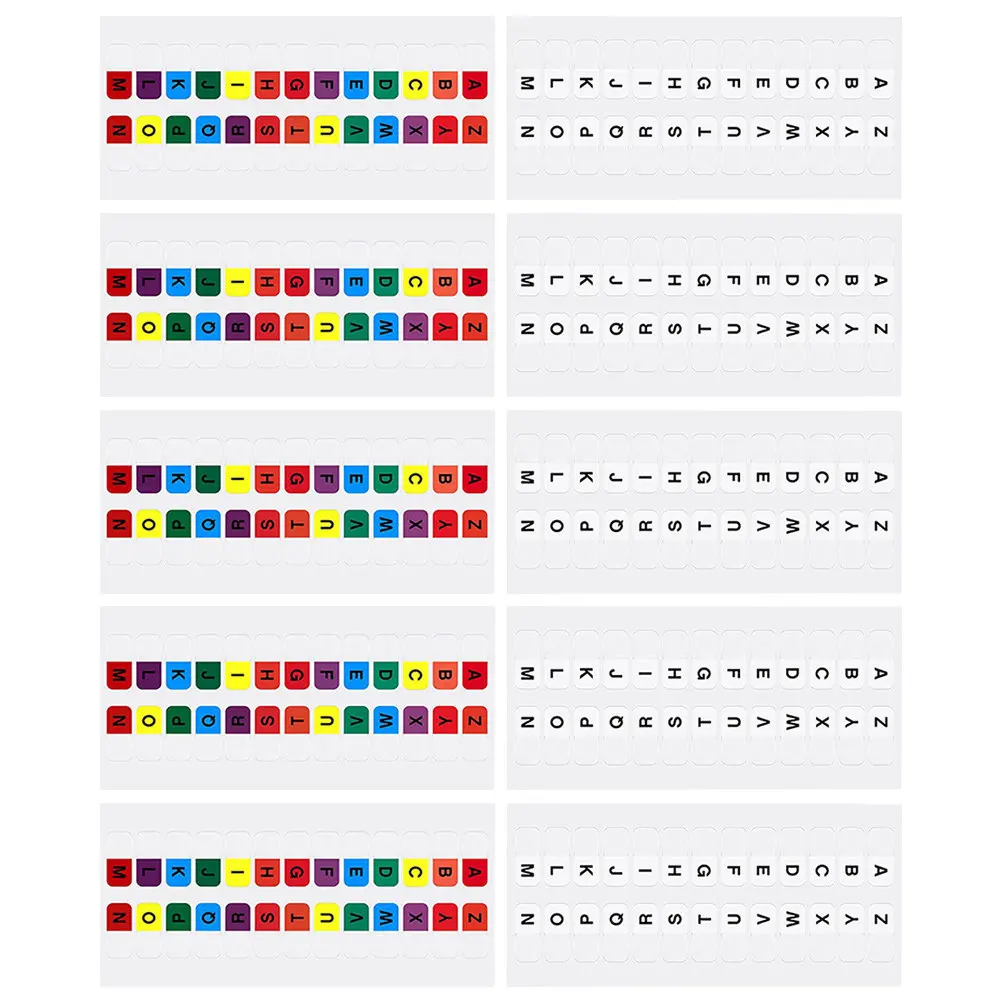

30 Sheets Book Sticky Tabs Index Label Stickers Plastic Page Markers for Teachers Office Home Use Annotation Tabs Memo Pads