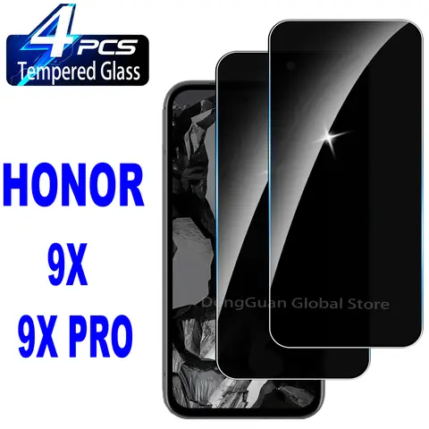 För Huawei Honor 9X / 9X Pro Anti-spionage Härdat Glasskydd Sekretessskärm Glasfilm 10 best sales Äran 9X Pro - №1