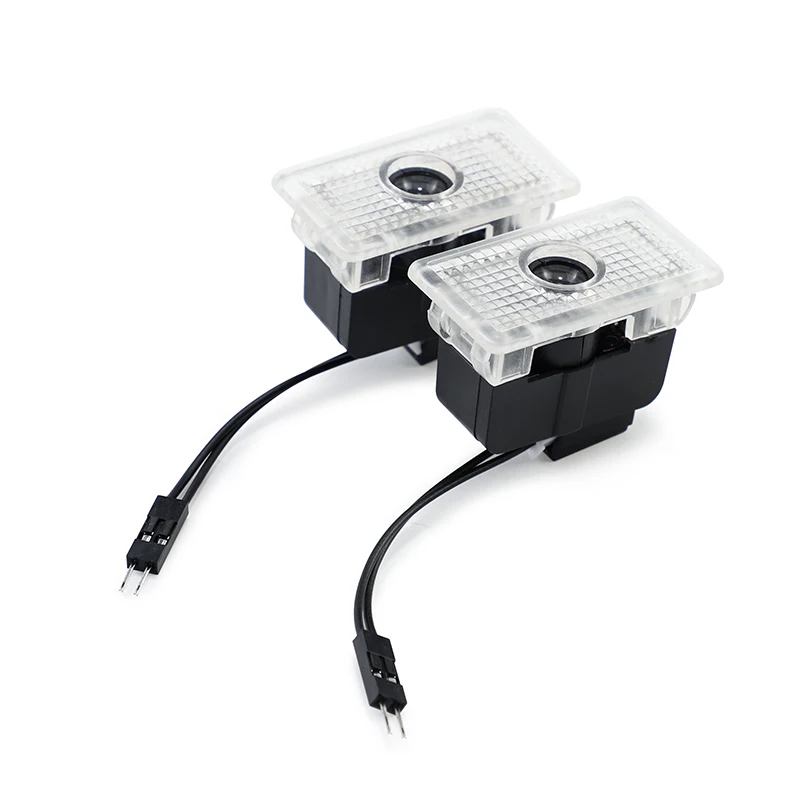 2 Stück LED Auto-Türprojektorlampen Willkommensbeleuchtung Zubehör für Peugeot 206 307 308 207 3008 208 407 508 2008 5008 301 406 408 – Detail 5