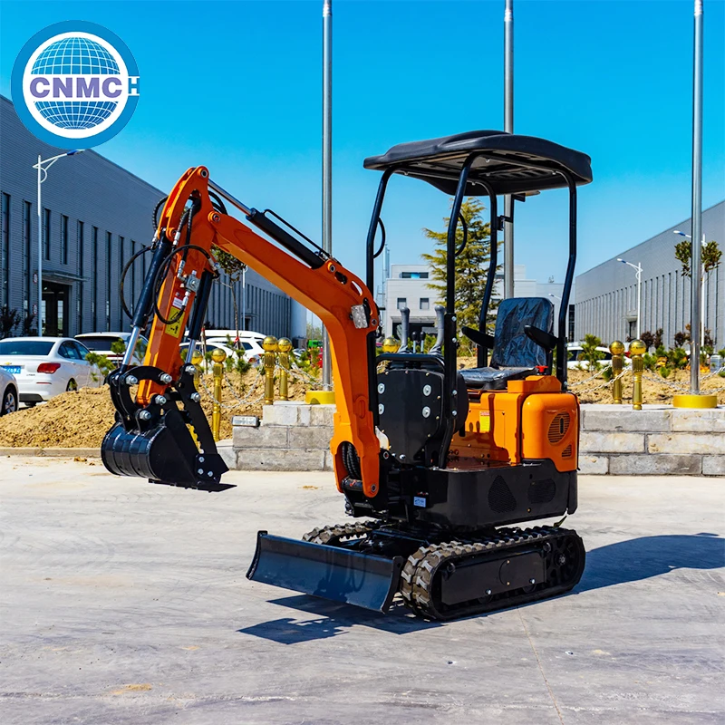 Miniescavadeira Kubota 1,5 T Fácil de operar Compacto Multifuncional Portátil Fabricado na China Crawler de jardim agrícola de alto desempenho