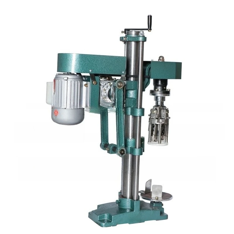 

Semi-automatic anti-theft cap locking machine wine bottle threaded cap aluminum cap gland sealing and locking machine