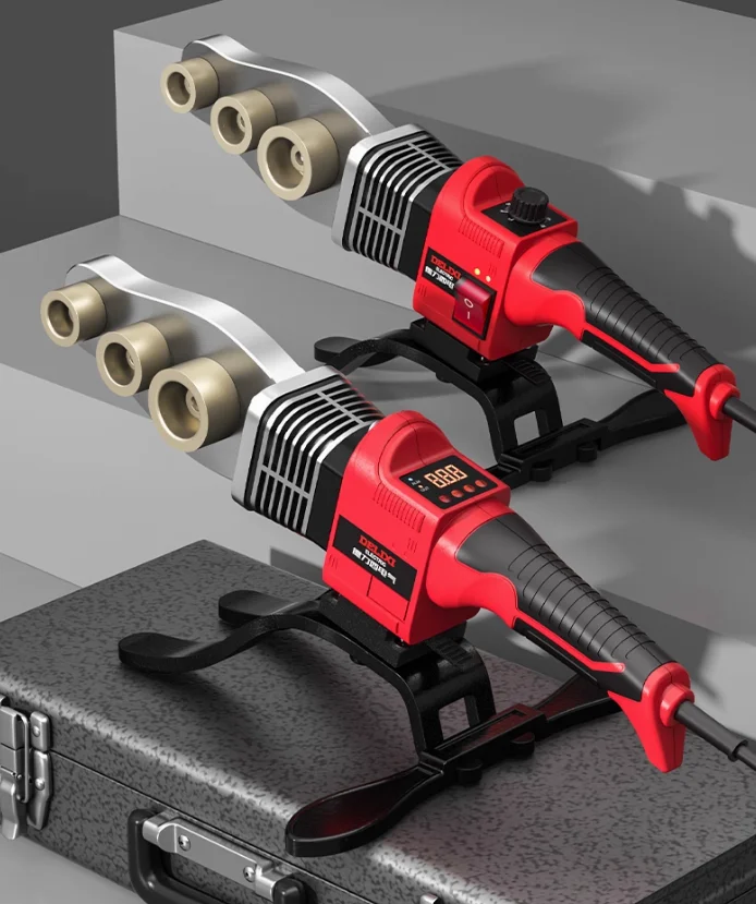 انبوب ماء الساخن Melter أداة لحام شاشة ديجيتال آلة تذوب الساخن قابل للتعديل درجة الحرارة يموت رئيس آلة لحام تذوب الساخن