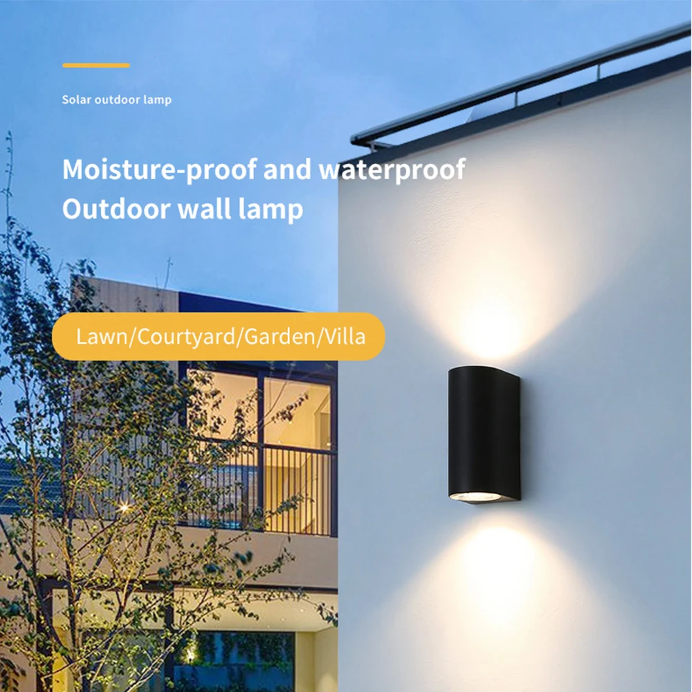 LED Outdoor Wall Lamp Garden Waterproof IP65 Indoor Ligthing Surface Mounted Up And Down Porch Lights Balcony 3W 6W Sconce