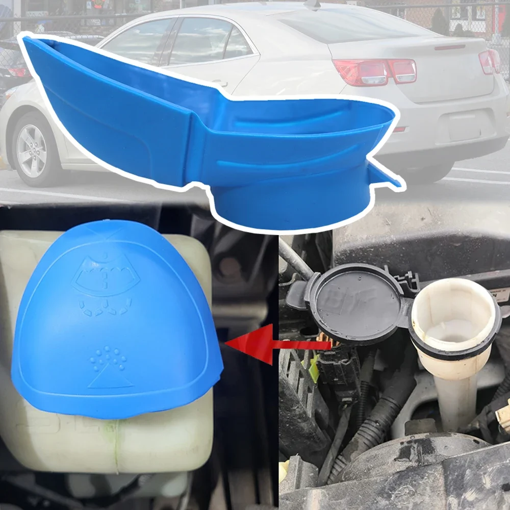 

For Chevrolet Suburban Holden Malibu 2015 2016 2017 2018 2020 Car Wiper Washer Funnel Tank Fluid Filler Screenwash Reservoir Cap