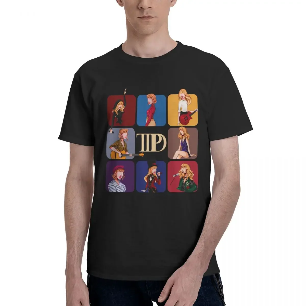 TTPD The Tortured Poets Department T Shirt Crewneck Idea Mens Women T-Shirt Graphic Y2K Tops