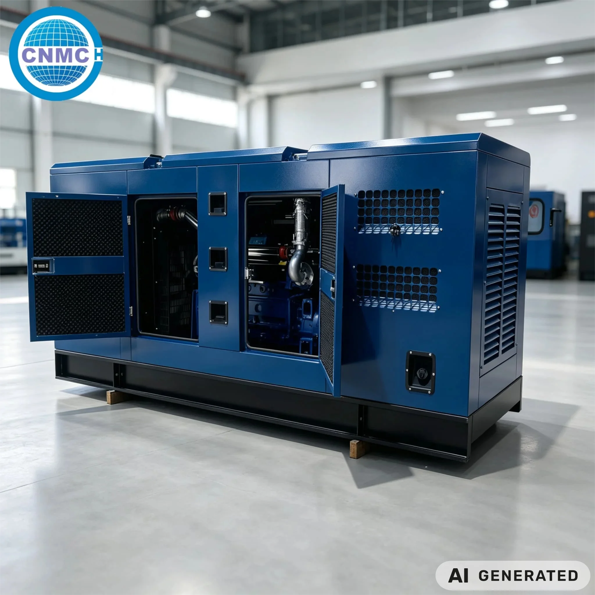 Silent Diesel Generator 30KW 50KW 80KW 100KW 200KW 60HZ 380V Electricity Generators CE Certified Emergency Power Factory Use