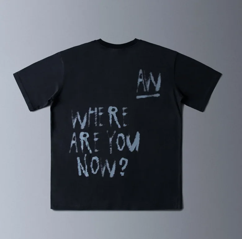 2026 Allen Walker Electric Syllable Summer Men's and Women's Pure Cotton T-shirt Comfortable, Breathable, High Quality Ins Y2k