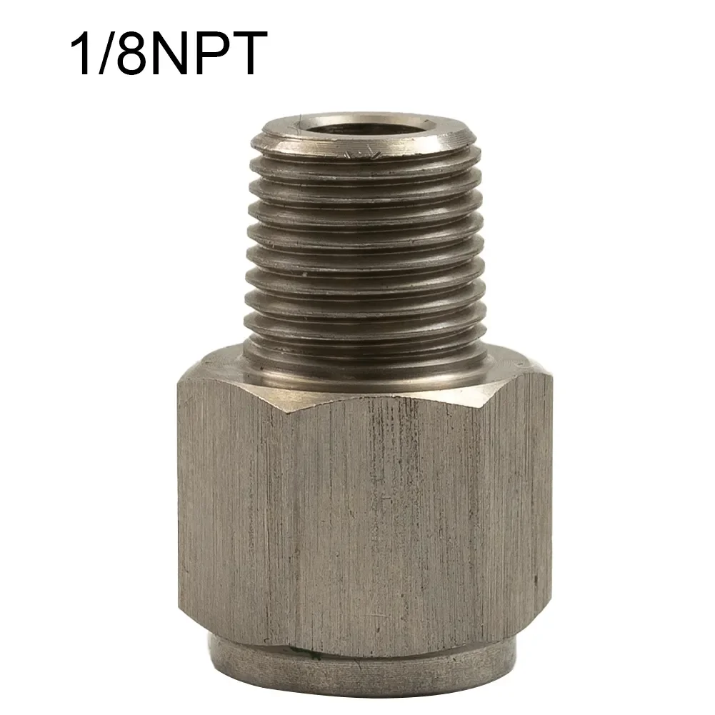 

Stainless Steel 1/8" NPT Male To M10*1.0 Female Oil Pressure Gauge Adapter TQNPTSS-1/8-M10x1.0F Oil Pressure Sensor Sendor