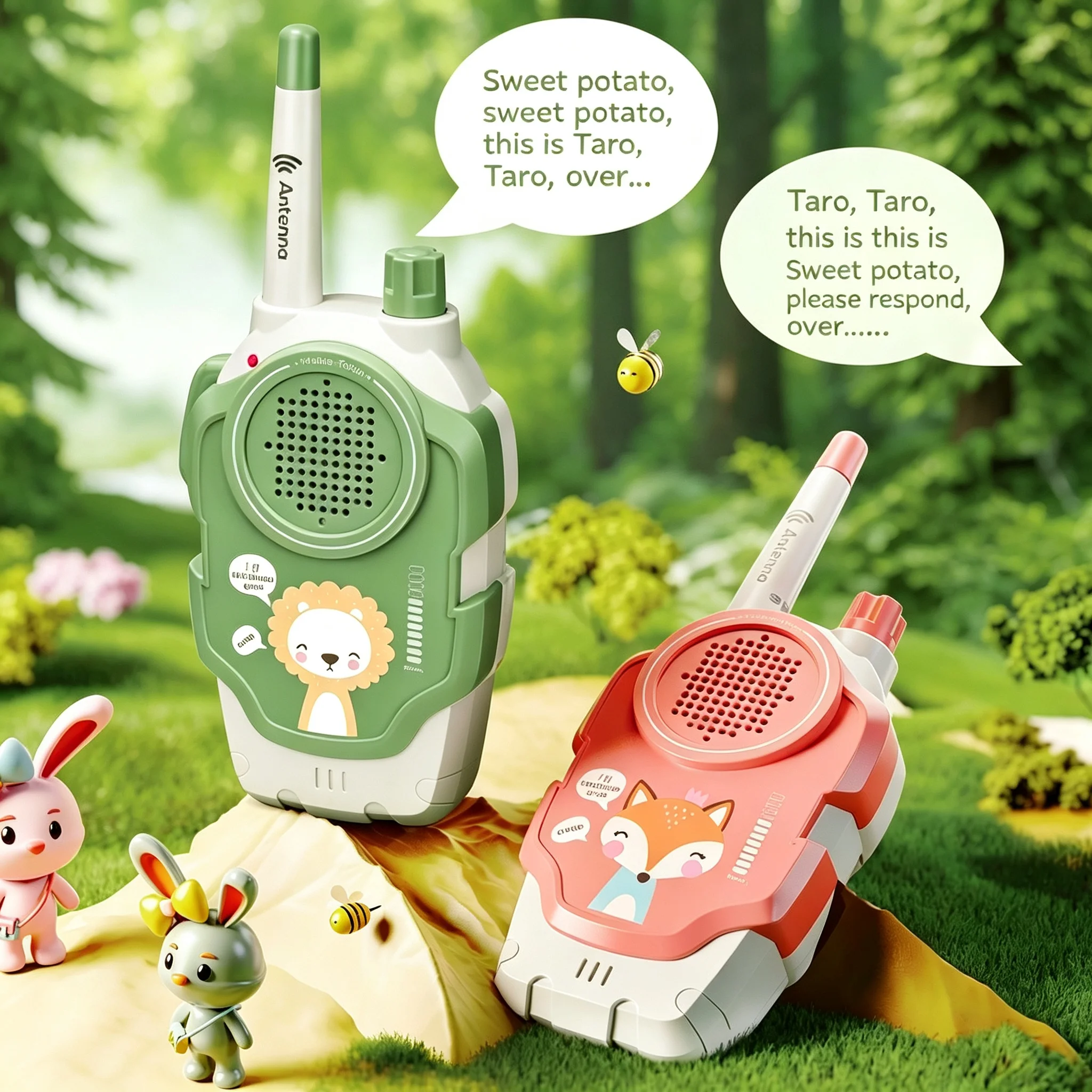 Children's home intercom machine toy wireless remote pager outdoor baby parent-child interaction small toy