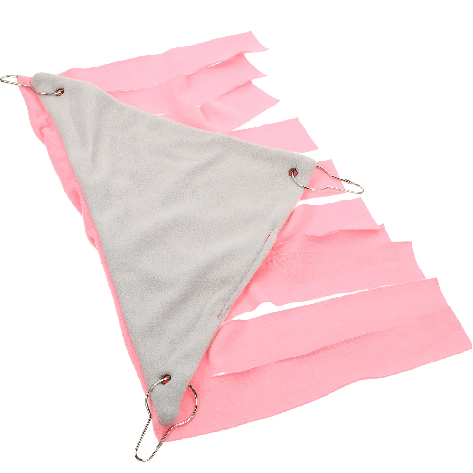 

Pet Hideout Durable Materials Small Guinea Pig Bunny Corner Machine Washable Hamster Hammock Pink Cloth Hideaway