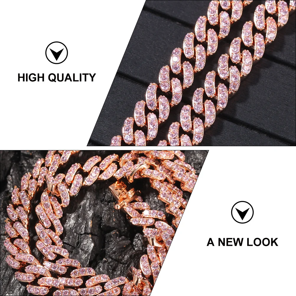 

1pc Cuban Link Bracelet For Men Durable Alloy Hand Chain Fashionable Daily Wearing Accessory Unique Stylish Bangle Gift Him