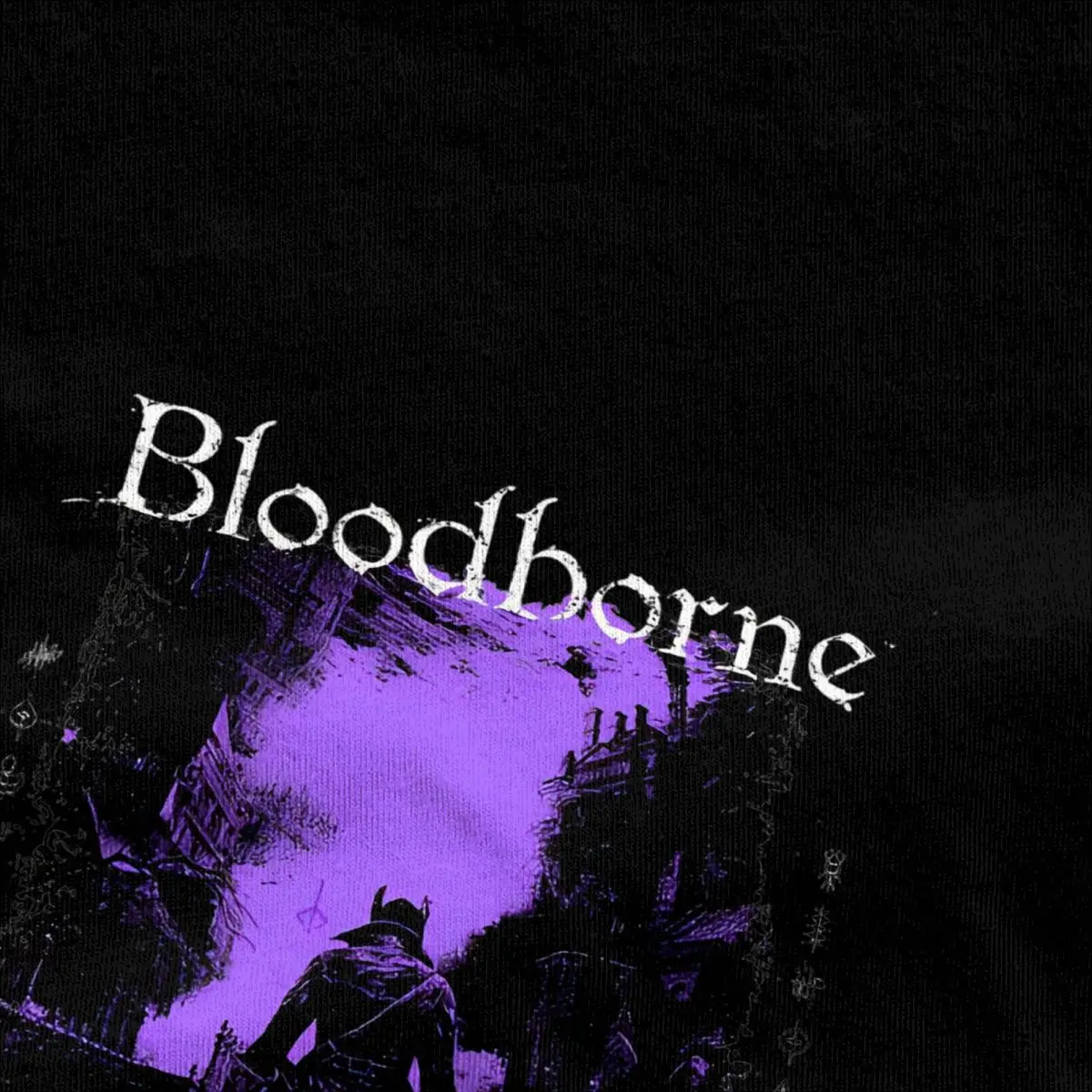 Oversized T Shirt Bloodborne Cotton T-Shirts gaming Novelty Tee Shirt for Mens Beach Y2K Funny Printed Short Sleeve Top Tees