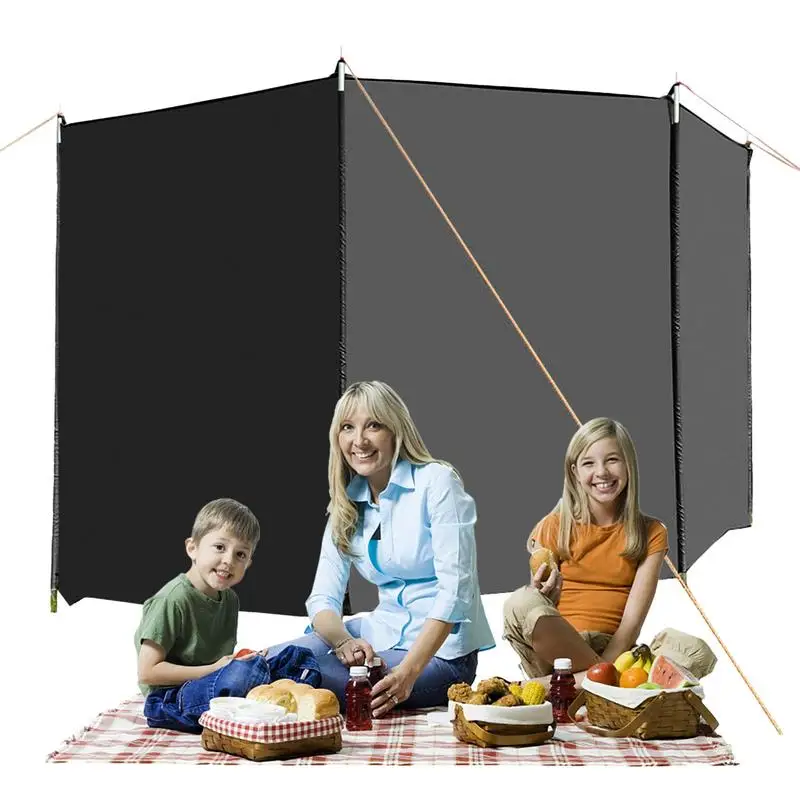 

Stove Windscreen Rain-Proof Oxford Camping Windscreen Sunshade Screen And Camping Windbreak Stove Windshield For Camping Hiking