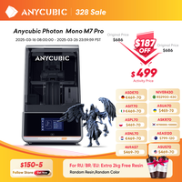 ANYCUBIC Photon Mono M7 Pro 14K Mono MSLA 3D Printer 10.1'' LCD Resin 3D Printer Speed Up to 170mm/h Printing Size 223*126*230mm