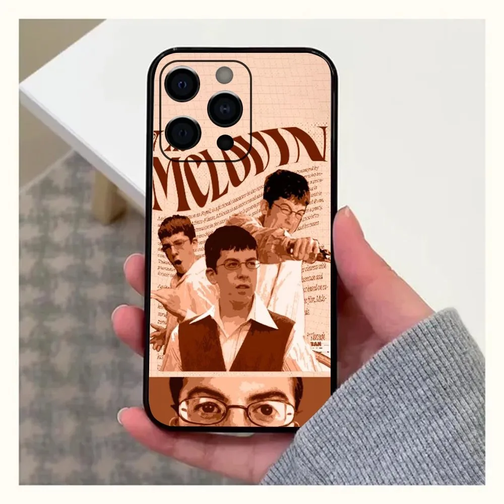 M-Mclovin Movie Superbad Phone Case For Apple iPhone 15,14,13,12,11,Pro,X,XS,Max,XR,Plus,Mini Soft Black Cover