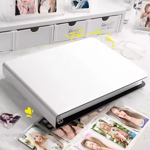 Large Photo Binder Photocard Holder 5/7/9/13/15 Grid Photo Cover Inner Pages Sleeve Photocard Binder Card Collect Book 포토카드 바인더