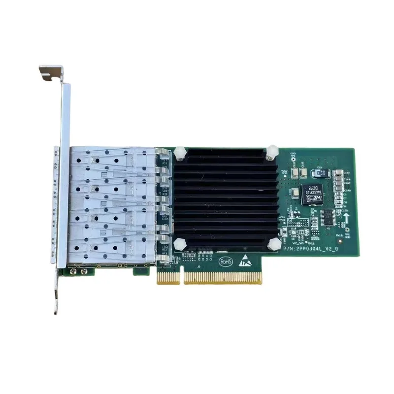 Intel X710-DA4 10GbE 4-Port SFP+ Ethernet Converged Network Adapter X710DA4G2P5 in Good Condition
