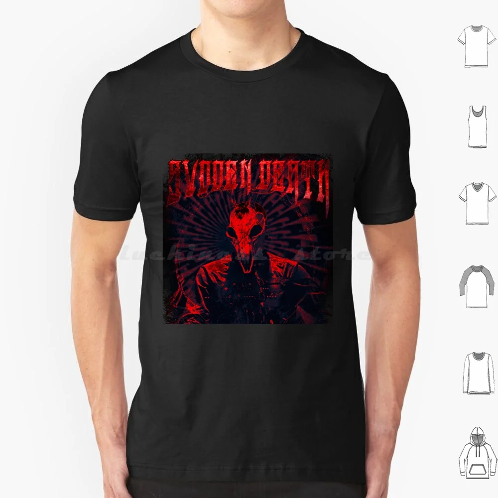 Svdden Death Metal T Shirt Big Size 100% Cotton Dubstep Music Edm Dj Rave Bass Techno House Trance Dance Festival Electro Cool