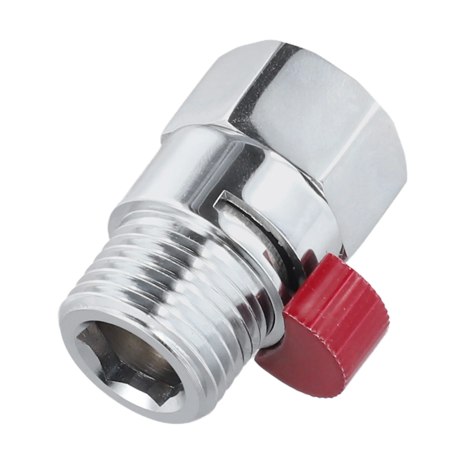 

Bathroom Bathroom Water Heater Valve Wall-mounted Valve Red And Blue Labels Thickened Alloy Material 1/2 Inch Water Outlet