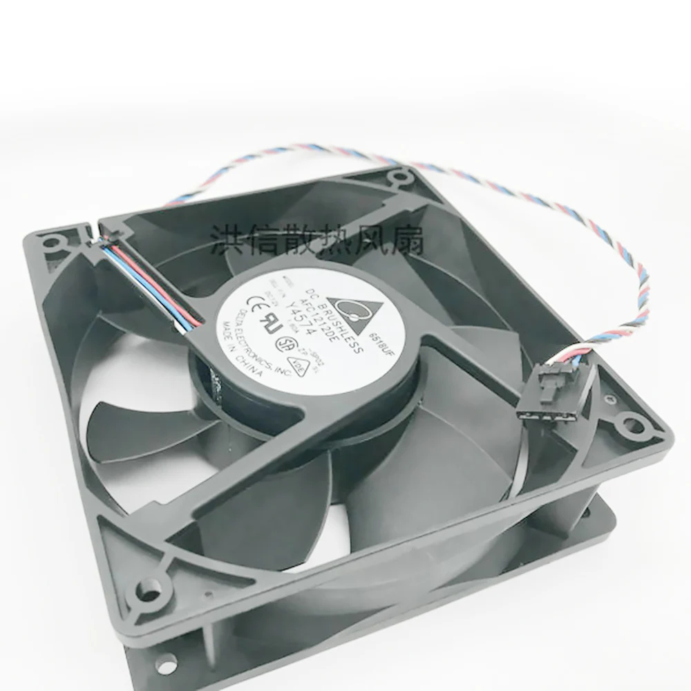 Original Delta AFC1212DE 12038 12cm 120mm DC 12V 1.6A 12cm cooling fan 120*120*38mm