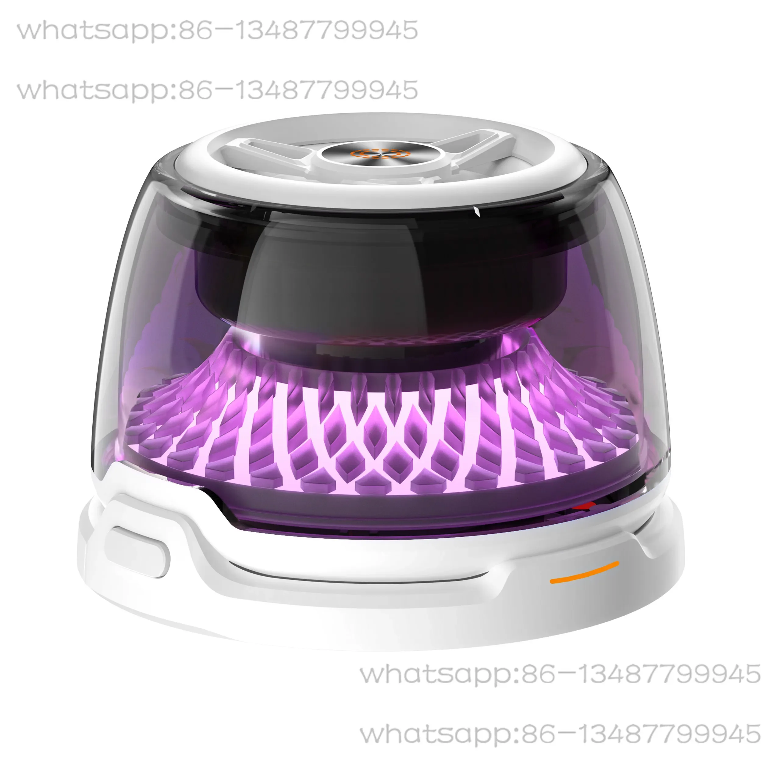 Magnetic Wireless Charger RGB Ambient Light Bluetooth Speaker Home Subwoofer Audio