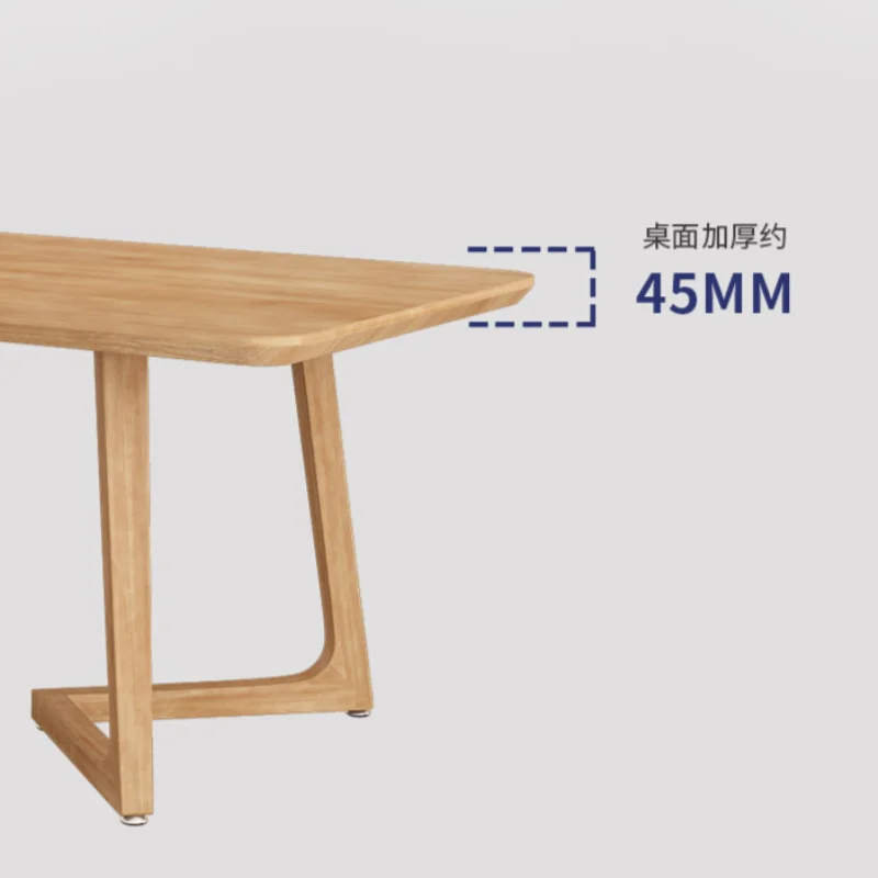 Juego De comedor De mesa larga, Muebles modernos, Cocina casera, islas De pesebre, mesas para restaurantes, Muebles De Cocina sólidos, habitación moderna De madera