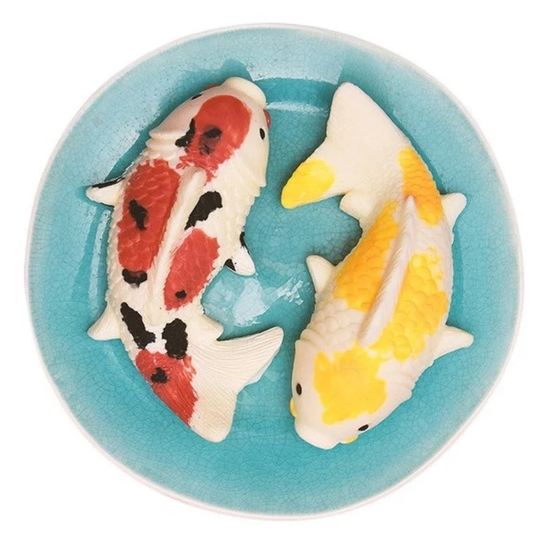 1Pcs 3D Koi Fish Carp Mold Cake Chocolet Baking   Decoration Mould Silicone Jelly Handmade