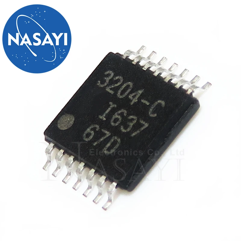 10PCS MCP3204-CI/ST 3204-C TSSOP-14