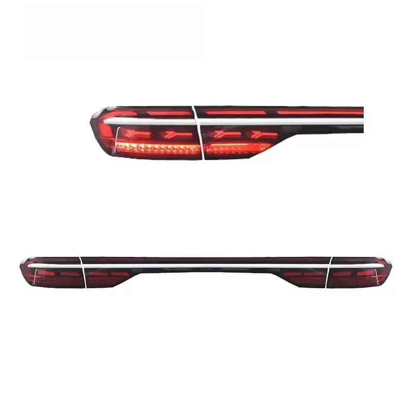 

SJC Auto Car Tail Light for A8 2018-2022 Modification With Middle Light Bar LED Style Taillight Rear Lamp