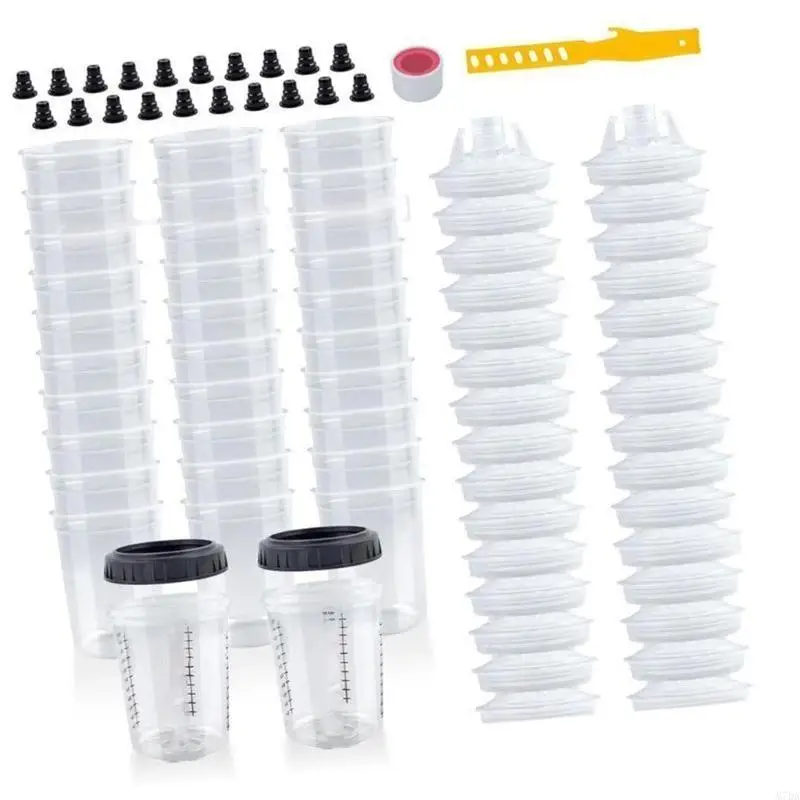 

M7DA Paint Mixing Containers Paint Sprayer Mixing Cup Accurate Scale